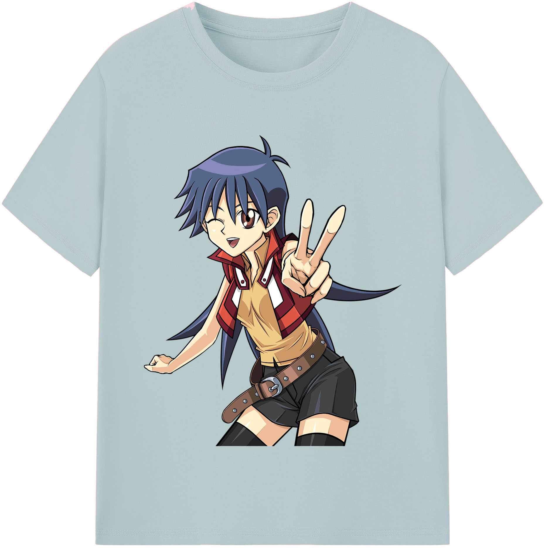 （画像用） 遊☆戯☆王 Yu-Gi-Oh! 綿100％半袖Tシャツ（フロントプリント）